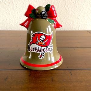Danbury Mint 2004 Tampa Bay Bucs Bell Ornament
